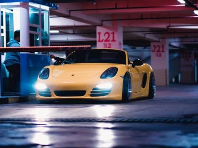Porsche 987 cambergang convertible low profile