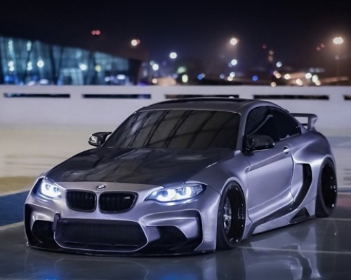 Modified style of BMW 2-series F87 cambergang