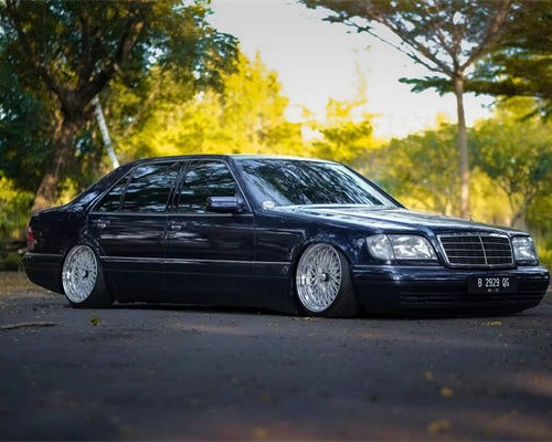 Indonesian Mercedes-Benz S-class W140 cambergang avant-garde fashion