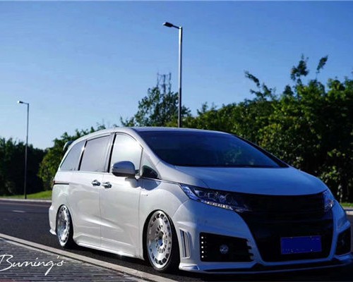Hellaflush attitude Honda Odyssey cambergang minimalist style