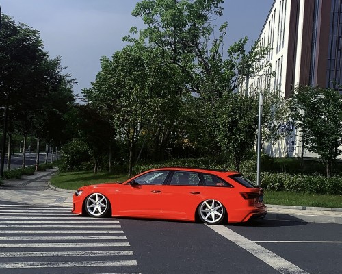 Unleash Your Style with Audi A6 C8 and Camber Gang