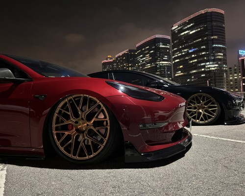 Camber Gang x Tesla: Creative collision, a new realm of modification!